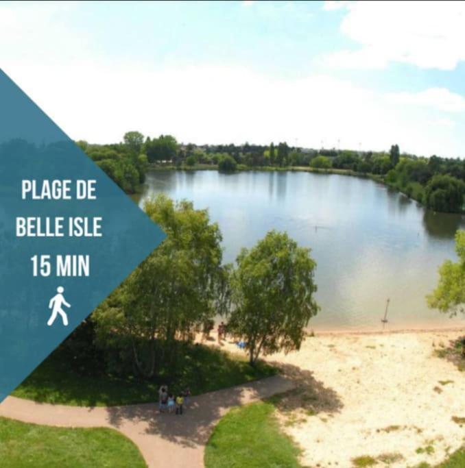 Le Rive Hugo • Elegance & Art De Vivre Apartment Chateauroux Bagian luar foto